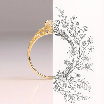 Turn Your Vision of Moissanite Engagement Rings into Reality with MollyJewelryUS