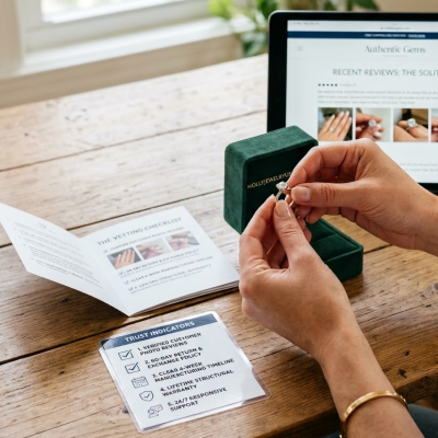 Vet the Jeweler Online for Buying Engagement Ring