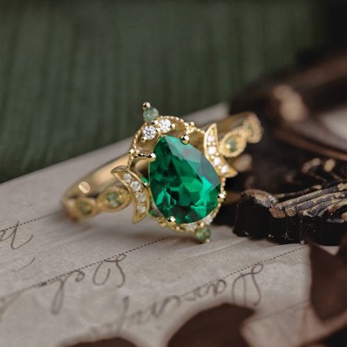 vintage Emerald Rings