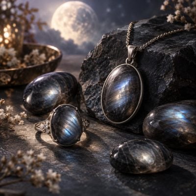What a Black Moonstone Looks Like
