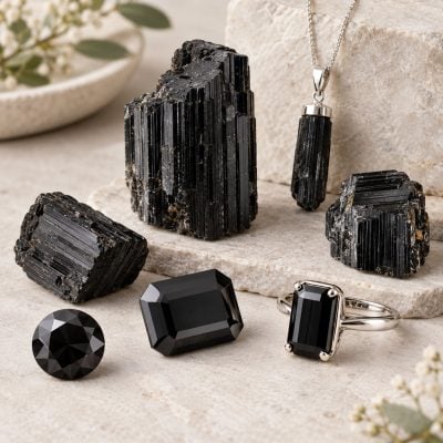 What a Black Tourmaline Looks Like
