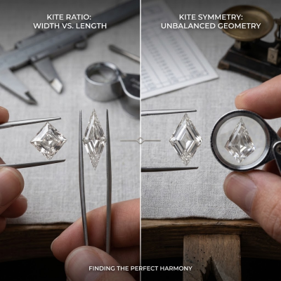 Why Ratio and Symmetry are Both Matter to a Kite Stone