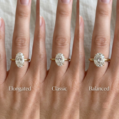Why Ratio is Important for Oval Engagement Rings