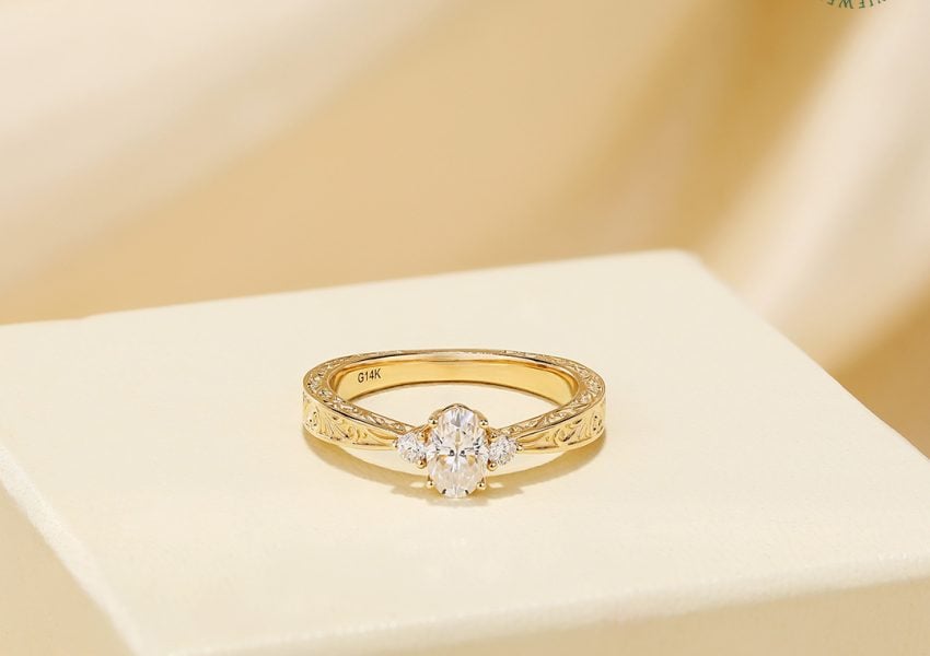 yellow gold moissanite 12 yellow gold moissanite 12